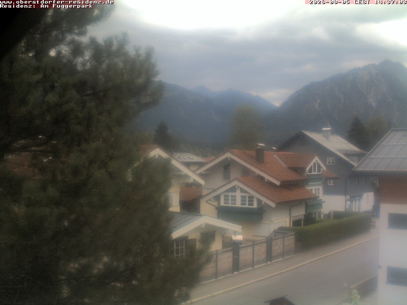 Archiv Foto Webcam Oberstdorfer Residenz