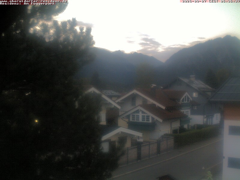 Archiv Foto Webcam Oberstdorfer Residenz