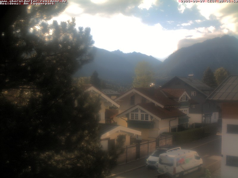 Archiv Foto Webcam Oberstdorfer Residenz