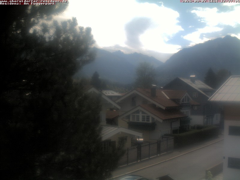 Archiv Foto Webcam Oberstdorfer Residenz