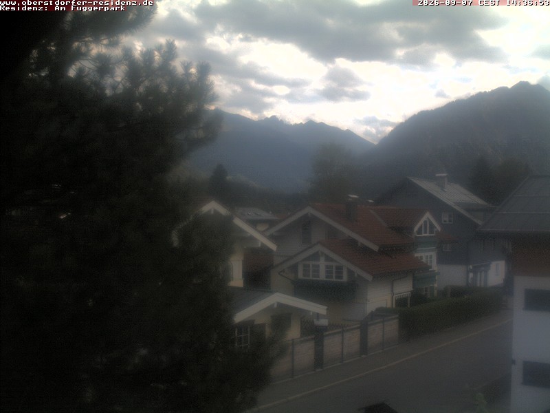 Archiv Foto Webcam Oberstdorfer Residenz