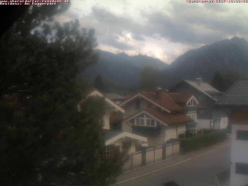 Archiv Foto Webcam Oberstdorfer Residenz