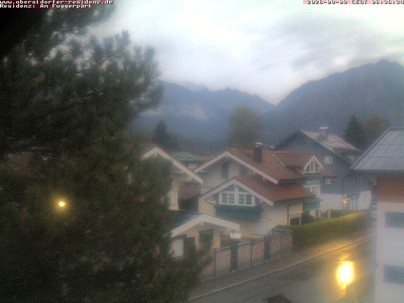 Archiv Foto Webcam Oberstdorfer Residenz