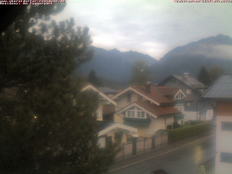 Archiv Foto Webcam Oberstdorfer Residenz