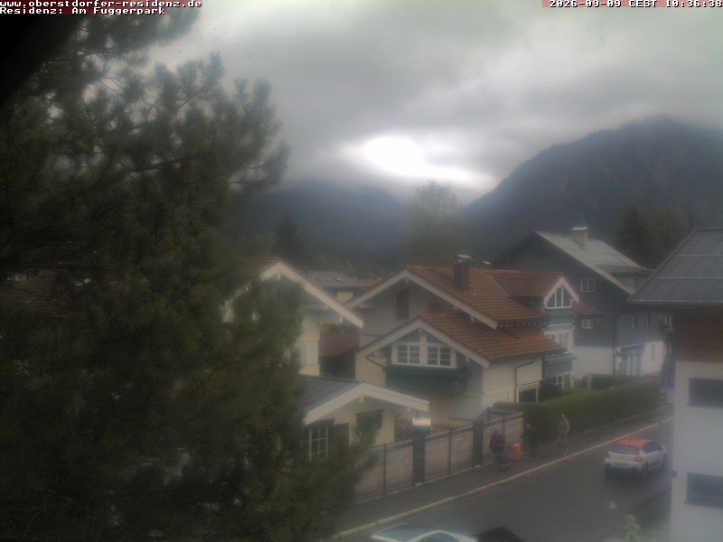 Archiv Foto Webcam Oberstdorfer Residenz