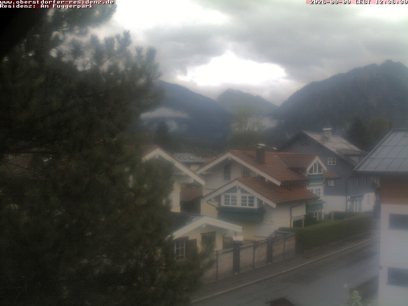 Archiv Foto Webcam Oberstdorfer Residenz