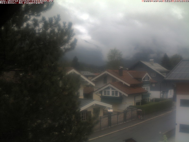 Archiv Foto Webcam Oberstdorfer Residenz