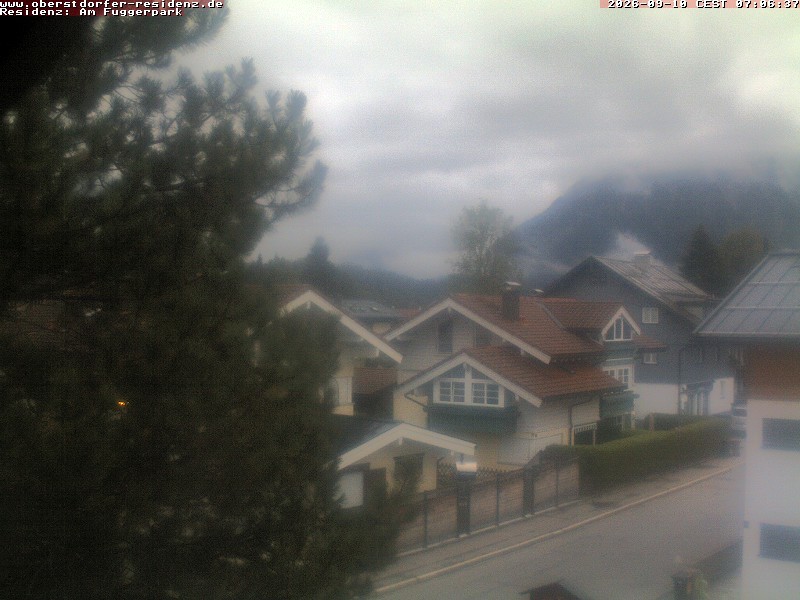 Archiv Foto Webcam Oberstdorfer Residenz
