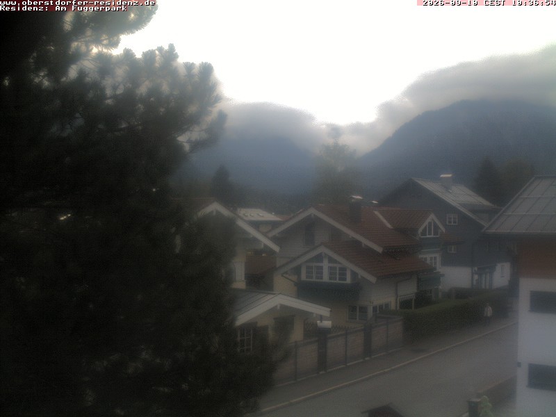 Archiv Foto Webcam Oberstdorfer Residenz