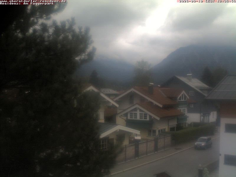 Archiv Foto Webcam Oberstdorfer Residenz