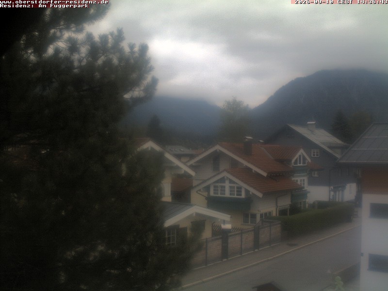 Archiv Foto Webcam Oberstdorfer Residenz