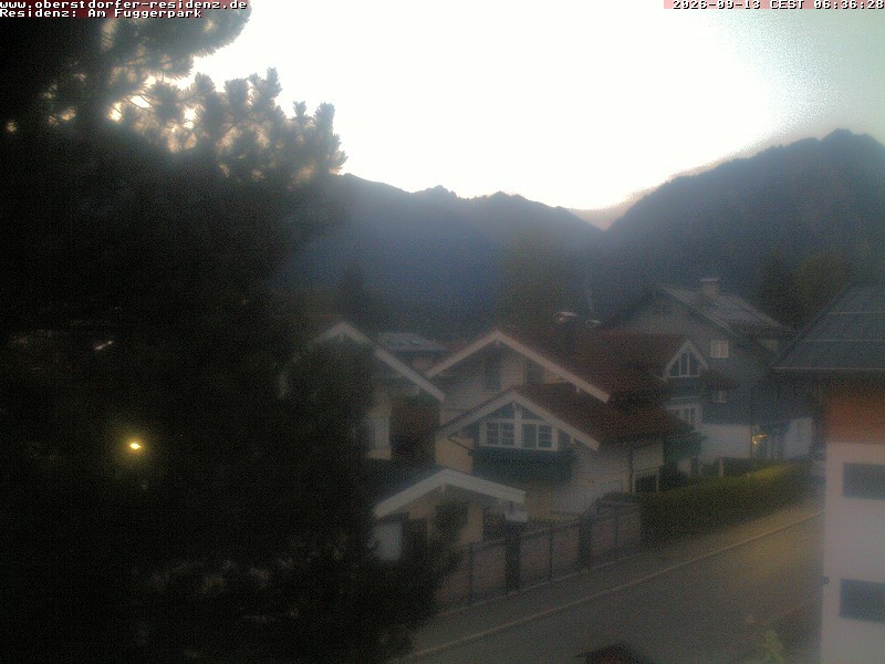 Archiv Foto Webcam Oberstdorfer Residenz