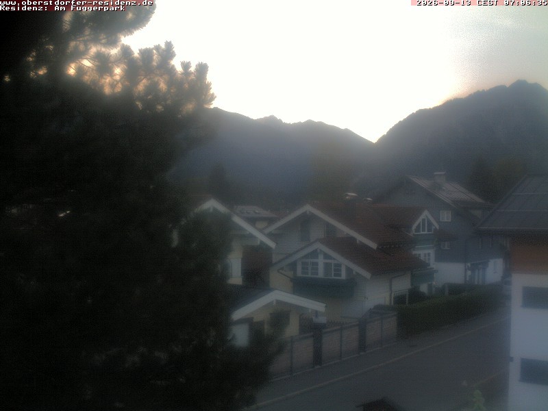 Archiv Foto Webcam Oberstdorfer Residenz