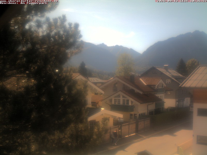 Archiv Foto Webcam Oberstdorfer Residenz