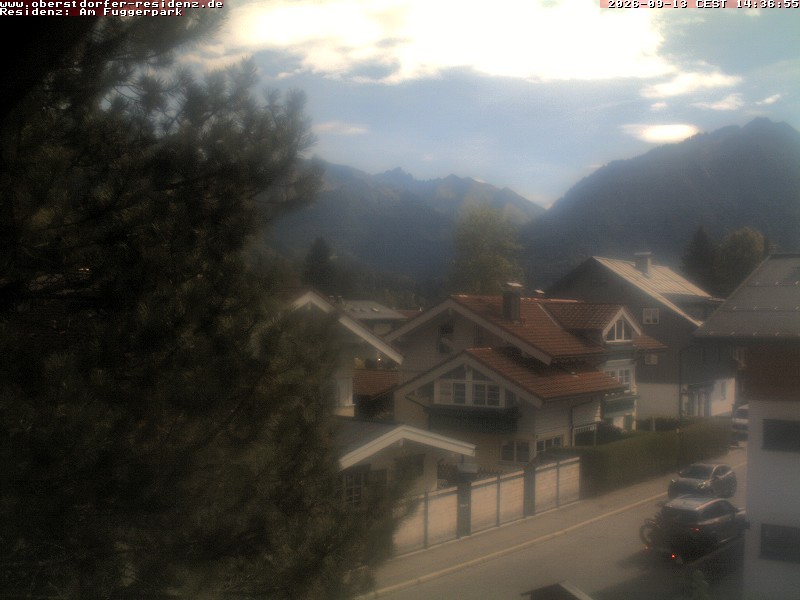 Archiv Foto Webcam Oberstdorfer Residenz