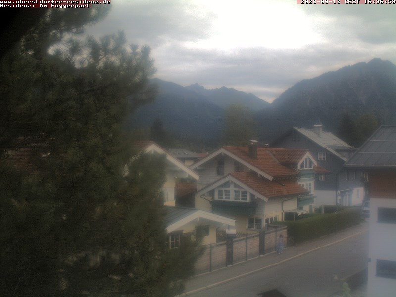 Archiv Foto Webcam Oberstdorfer Residenz