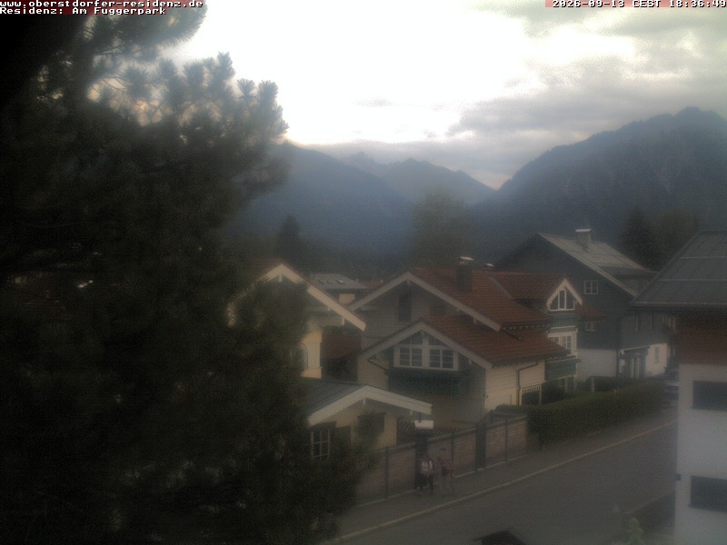 Archiv Foto Webcam Oberstdorfer Residenz