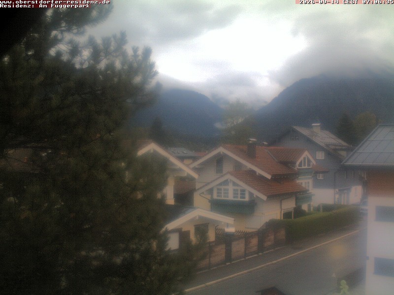 Archived image Webcam Oberstdorf holiday apartment