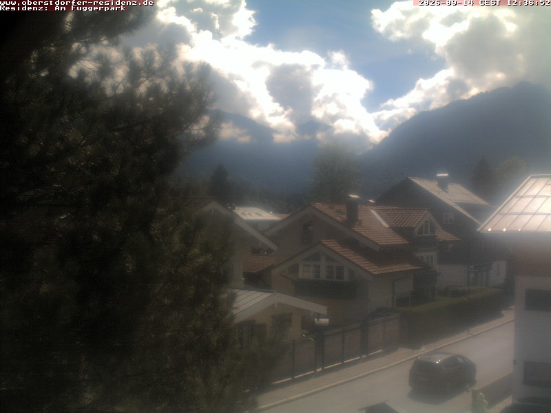 Archived image Webcam Oberstdorf holiday apartment