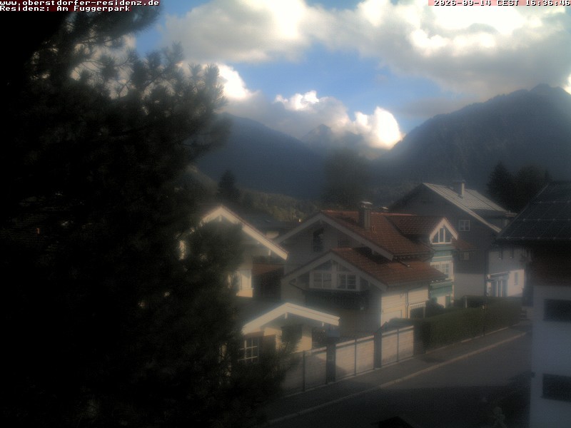 Archived image Webcam Oberstdorf holiday apartment