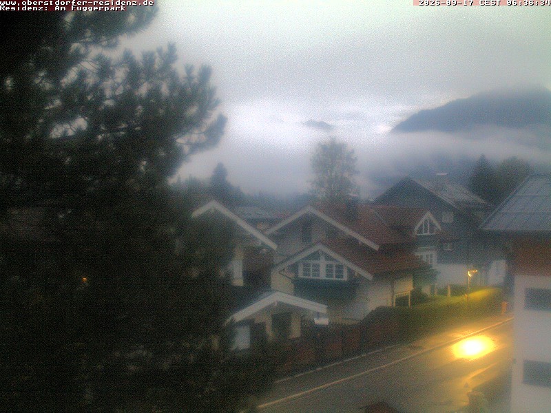 Archiv Foto Webcam Oberstdorfer Residenz