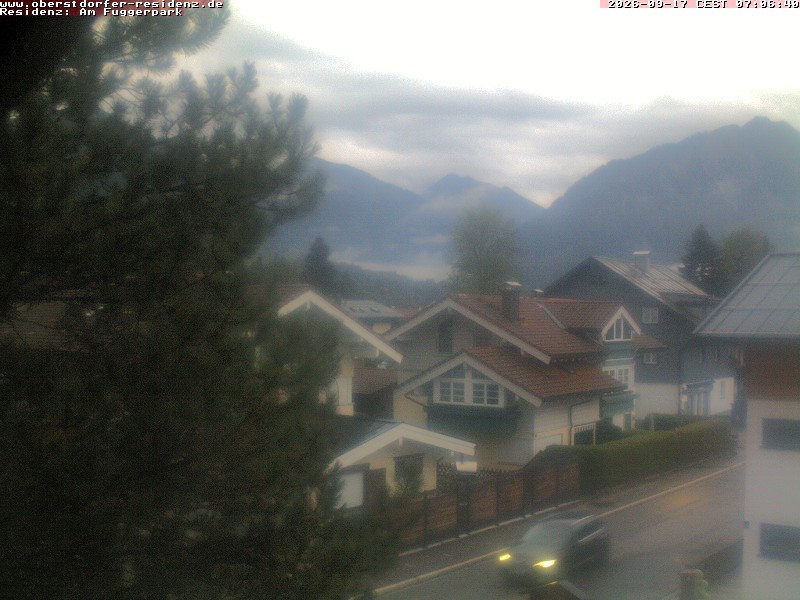 Archiv Foto Webcam Oberstdorfer Residenz