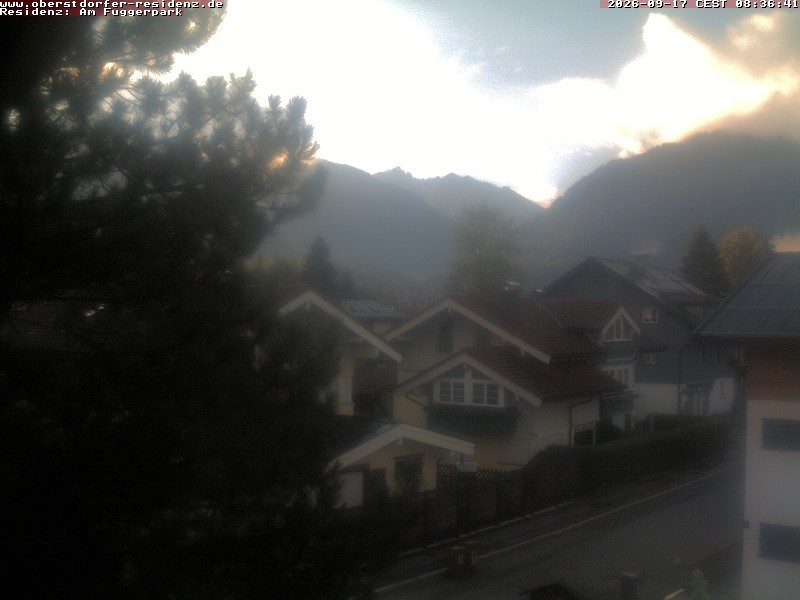 Archiv Foto Webcam Oberstdorfer Residenz
