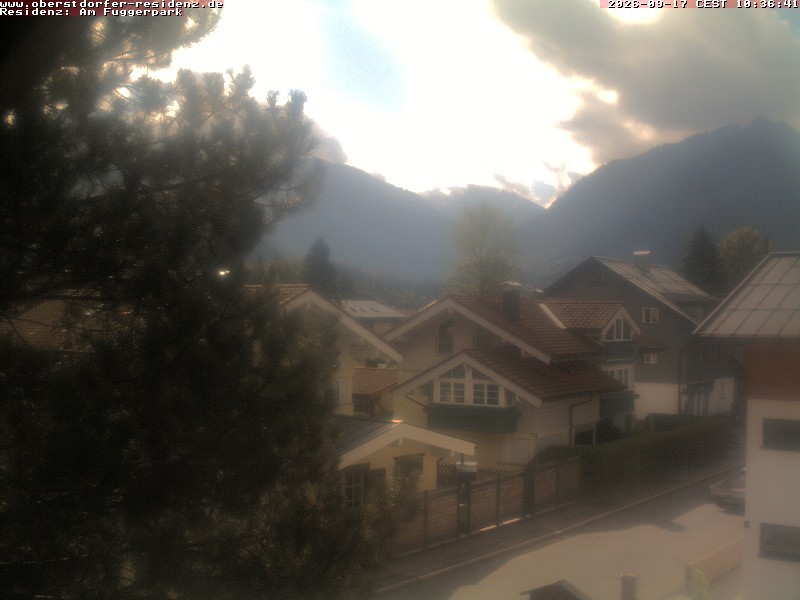 Archiv Foto Webcam Oberstdorfer Residenz