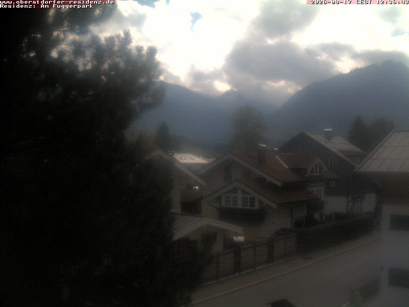 Archiv Foto Webcam Oberstdorfer Residenz