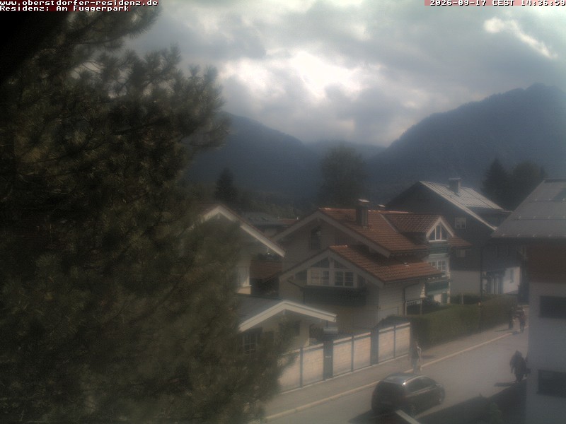 Archiv Foto Webcam Oberstdorfer Residenz