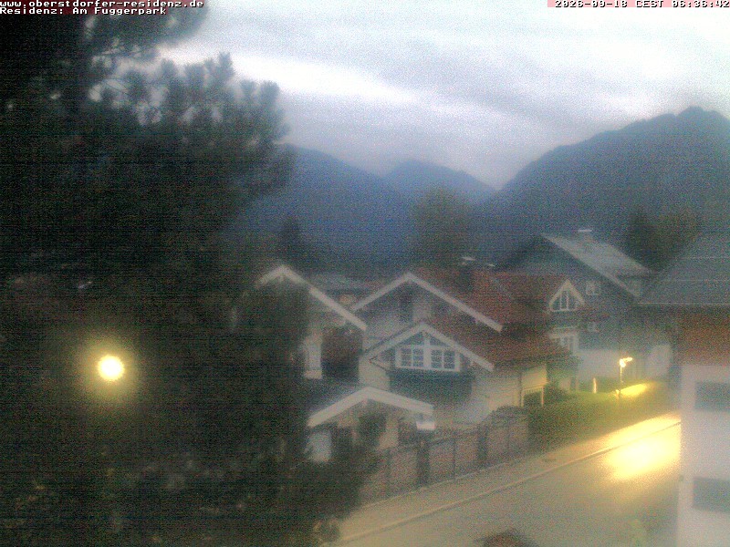 Archiv Foto Webcam Oberstdorfer Residenz