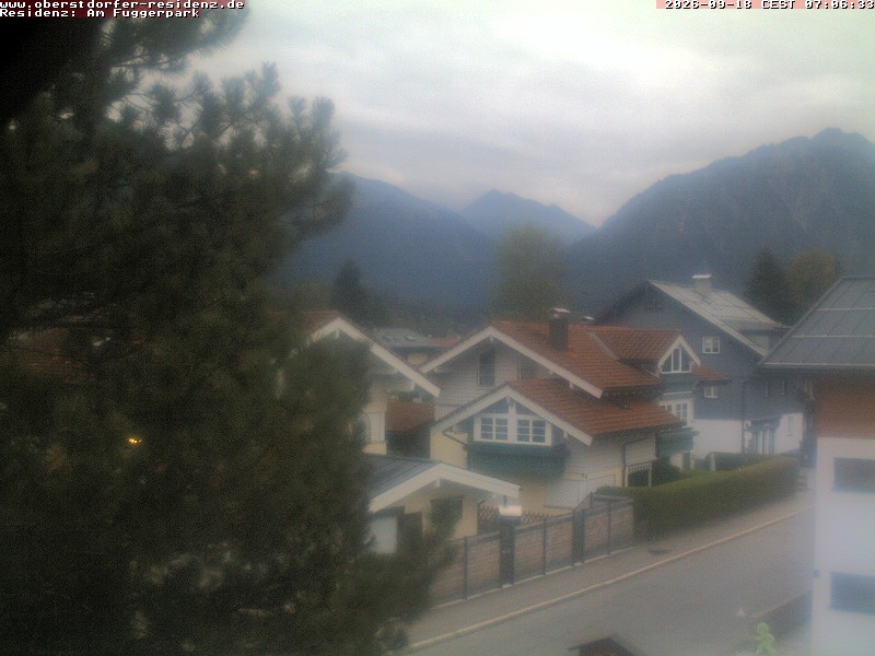 Archiv Foto Webcam Oberstdorfer Residenz