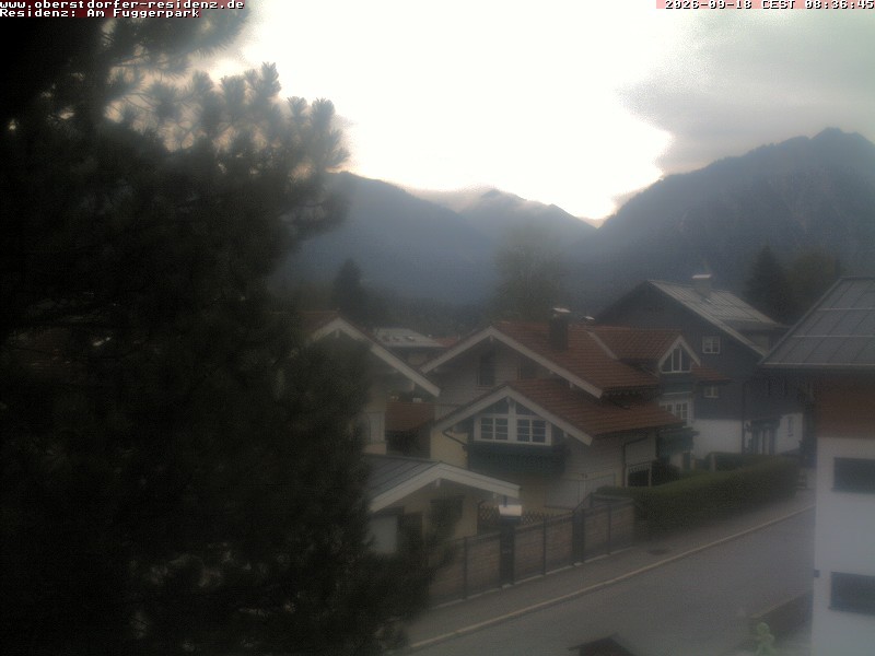 Archiv Foto Webcam Oberstdorfer Residenz