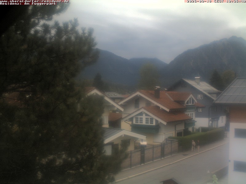 Archiv Foto Webcam Oberstdorfer Residenz