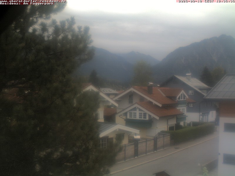 Archiv Foto Webcam Oberstdorfer Residenz
