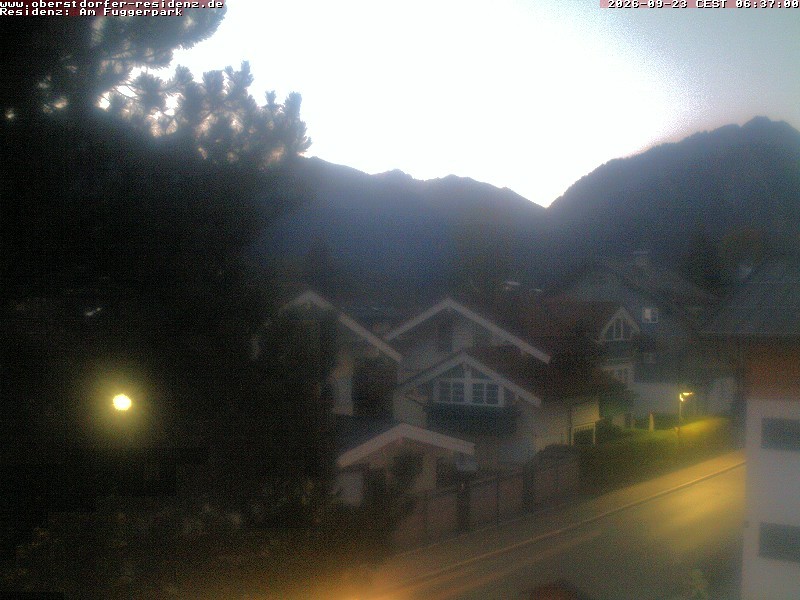 Archiv Foto Webcam Oberstdorfer Residenz
