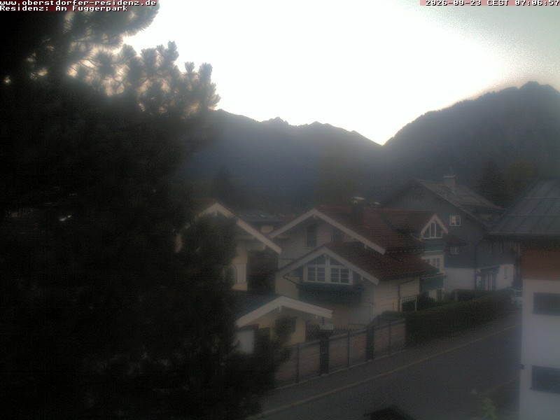Archiv Foto Webcam Oberstdorfer Residenz