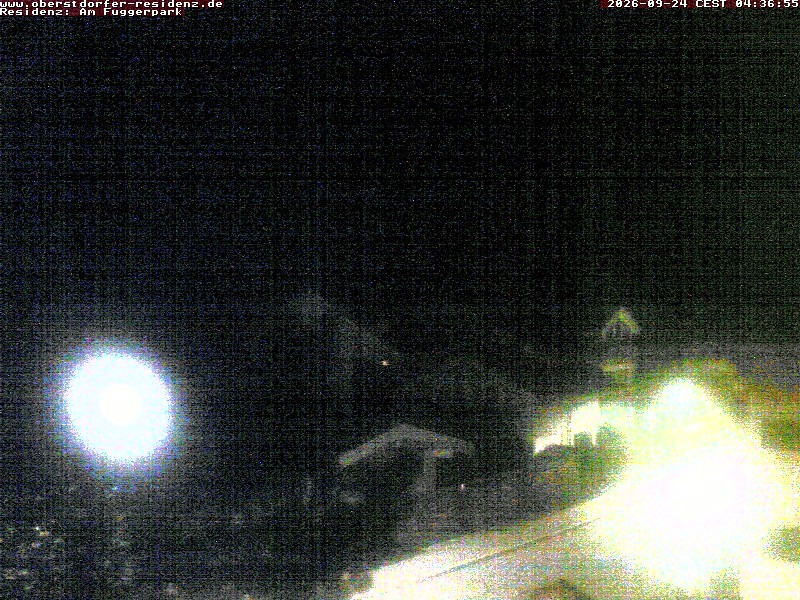Archived image Webcam Oberstdorf holiday apartment