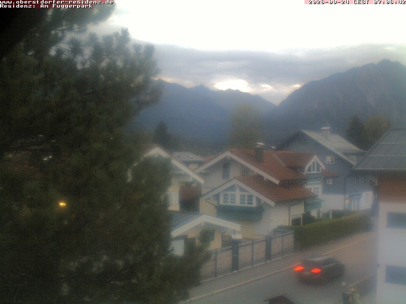 Archived image Webcam Oberstdorf holiday apartment