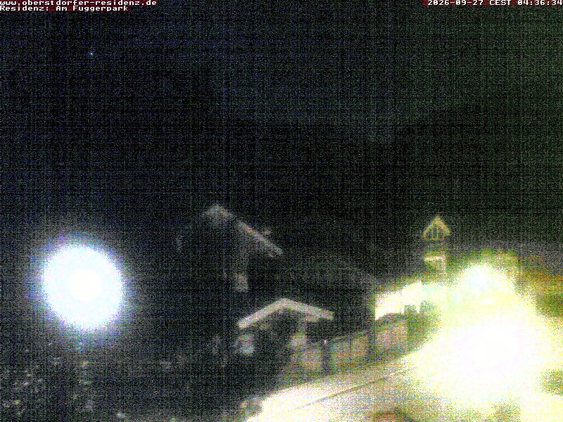 Archiv Foto Webcam Oberstdorfer Residenz