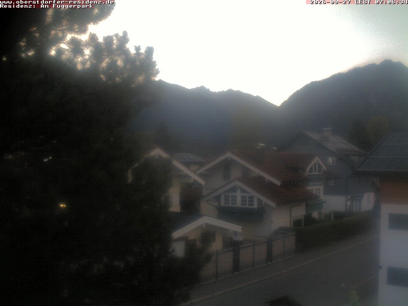 Archiv Foto Webcam Oberstdorfer Residenz