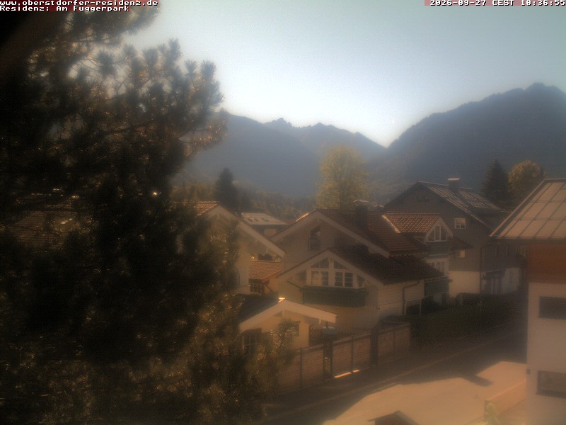 Archiv Foto Webcam Oberstdorfer Residenz