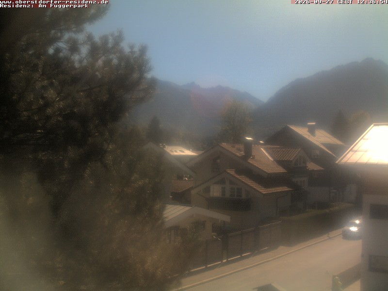 Archiv Foto Webcam Oberstdorfer Residenz