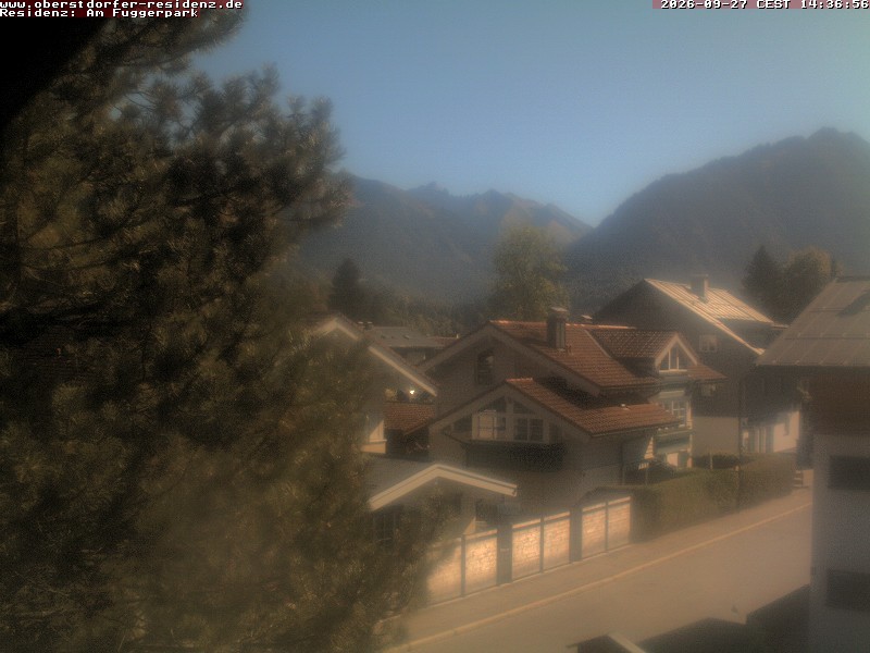 Archiv Foto Webcam Oberstdorfer Residenz