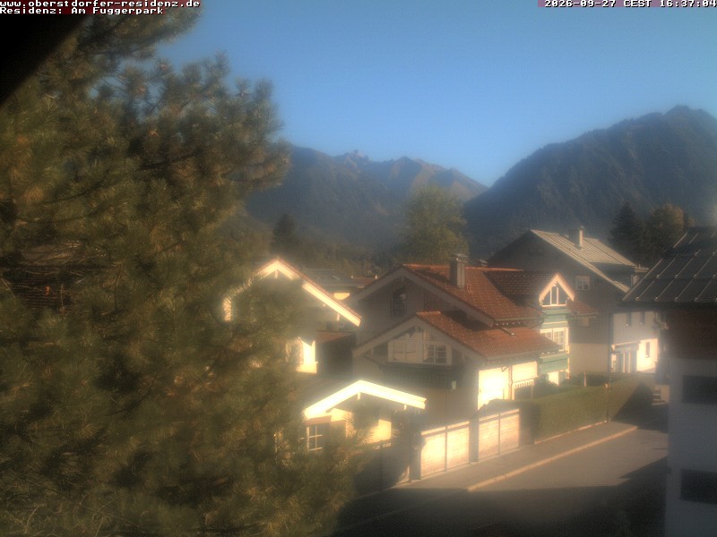 Archiv Foto Webcam Oberstdorfer Residenz