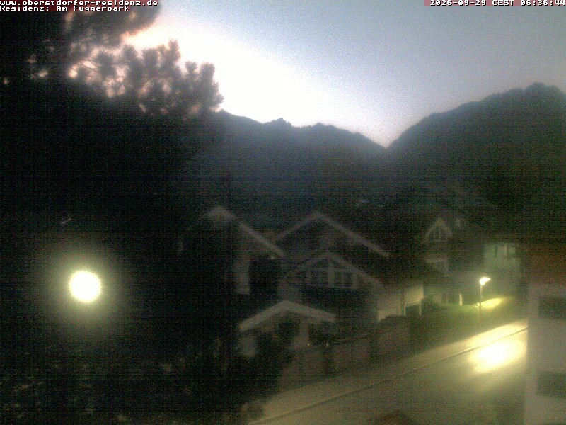 Archived image Webcam Oberstdorf holiday apartment