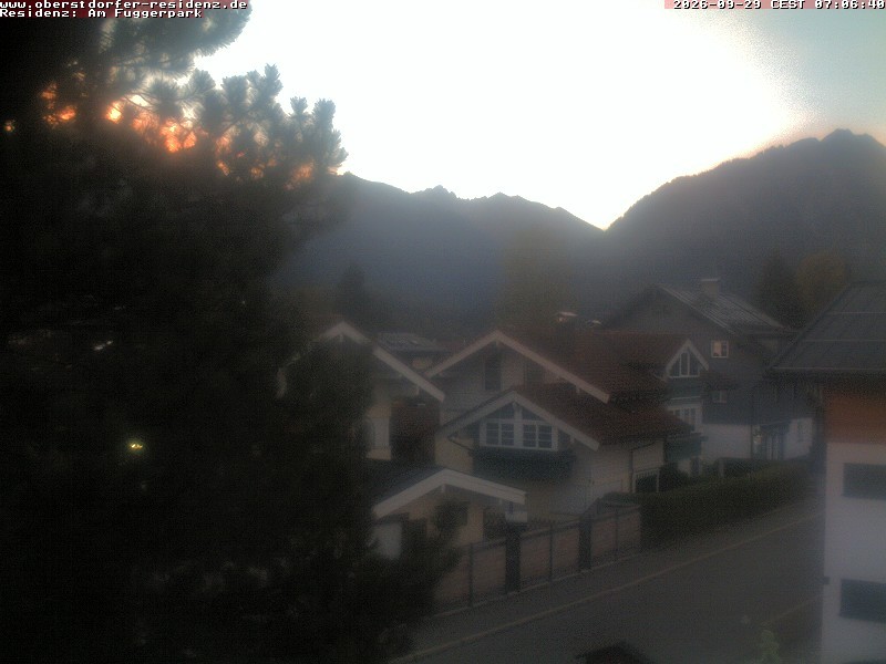 Archived image Webcam Oberstdorf holiday apartment