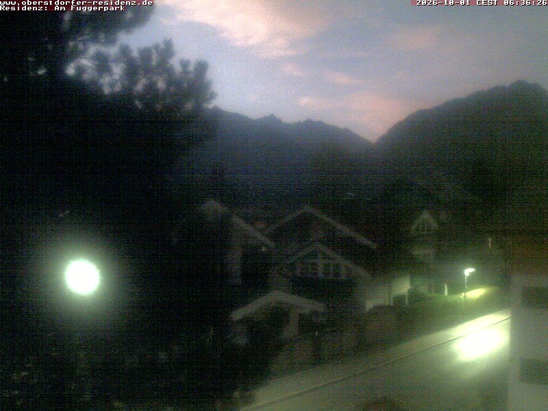 Archiv Foto Webcam Oberstdorfer Residenz
