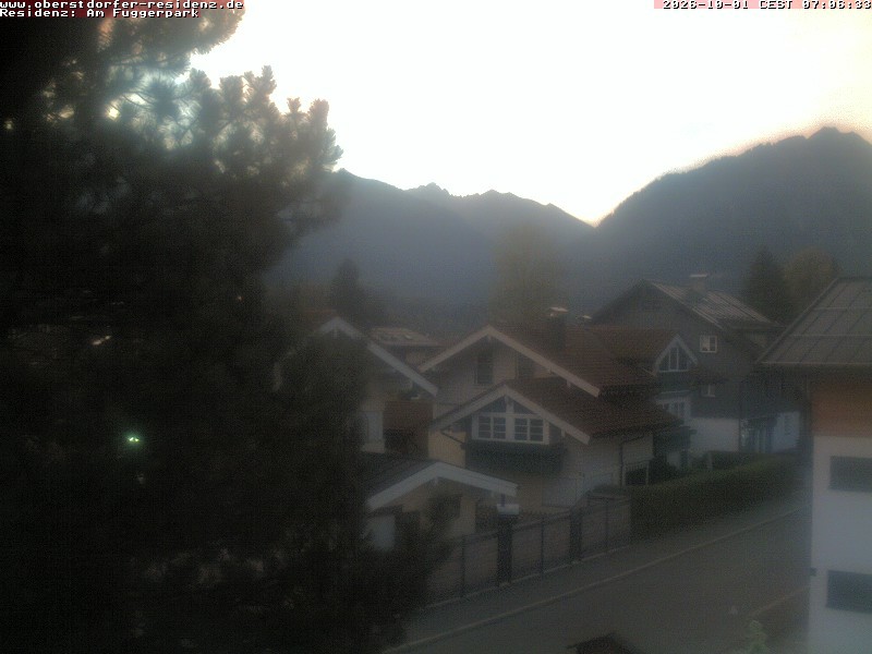 Archiv Foto Webcam Oberstdorfer Residenz