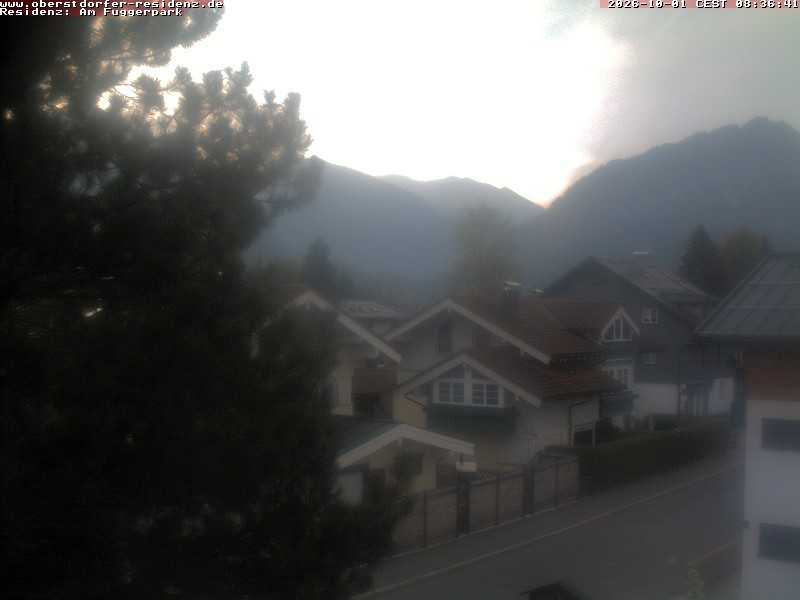 Archiv Foto Webcam Oberstdorfer Residenz